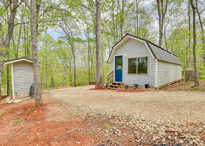 Mtn-View Cabin W/ Deck & Fire Pit In Des Arc!